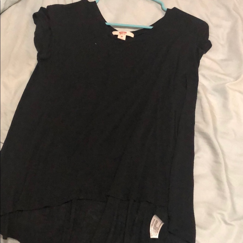 black shirt